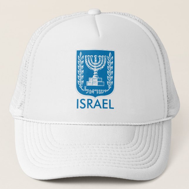 Gorra De Camionero emblema de Israel (Anverso)