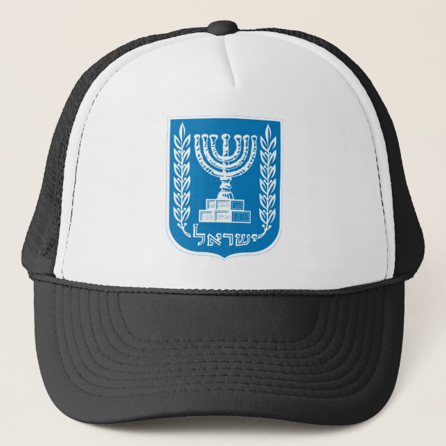 Gorra De Camionero emblema de Israel (Anverso)