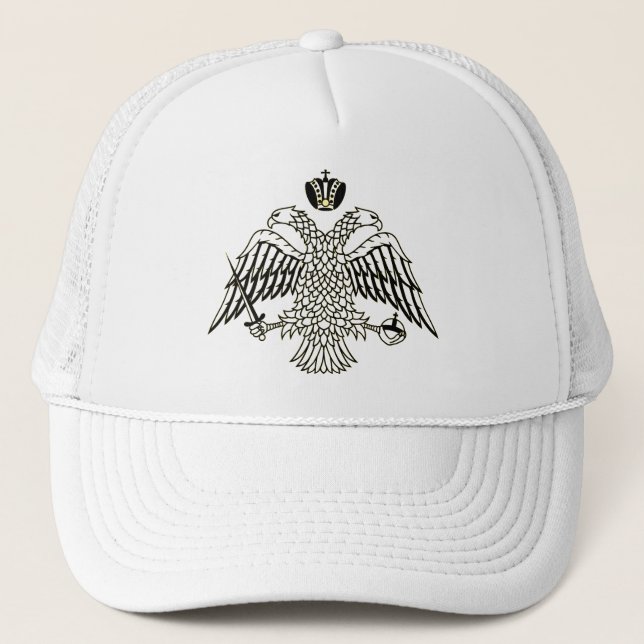 Gorra De Camionero Emblema de la Iglesia Ortodoxa Griega (Anverso)