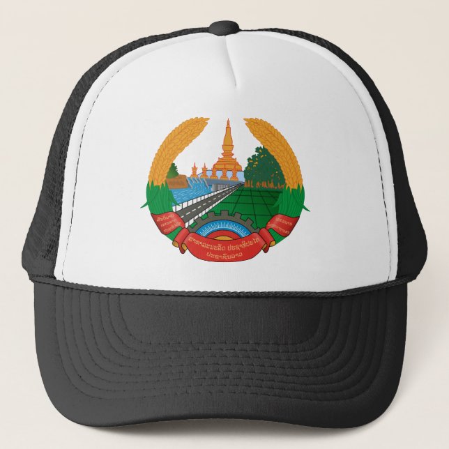 Gorra De Camionero emblema de Laos (Anverso)