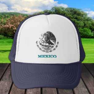Gorra De Camionero Emblema de México y el águila mexicana, moda de ba