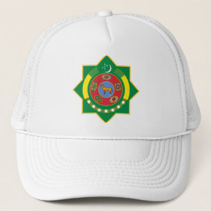 Gorra De Camionero Emblema de Turkmenistán