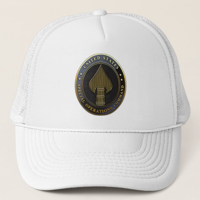Gorra De Camionero Emblema de USSOCOM (Anverso)