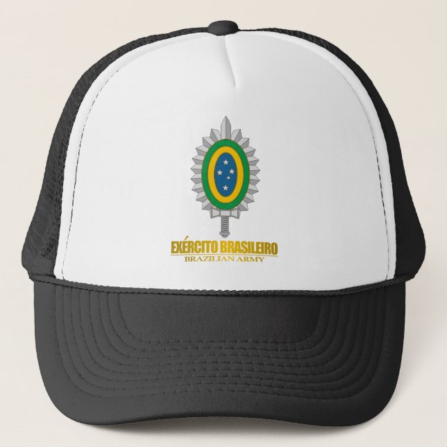 Gorra De Camionero Emblema del ejército brasileño (Anverso)