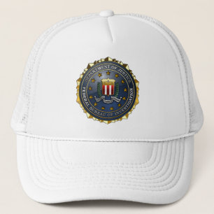 Gorra De Camionero Emblema del FBI