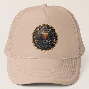 Gorra De Camionero Emblema del FBI