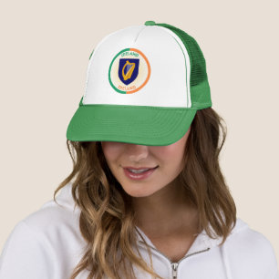 Gorra De Camionero Emblema del Patrimonio de la República de Irlanda