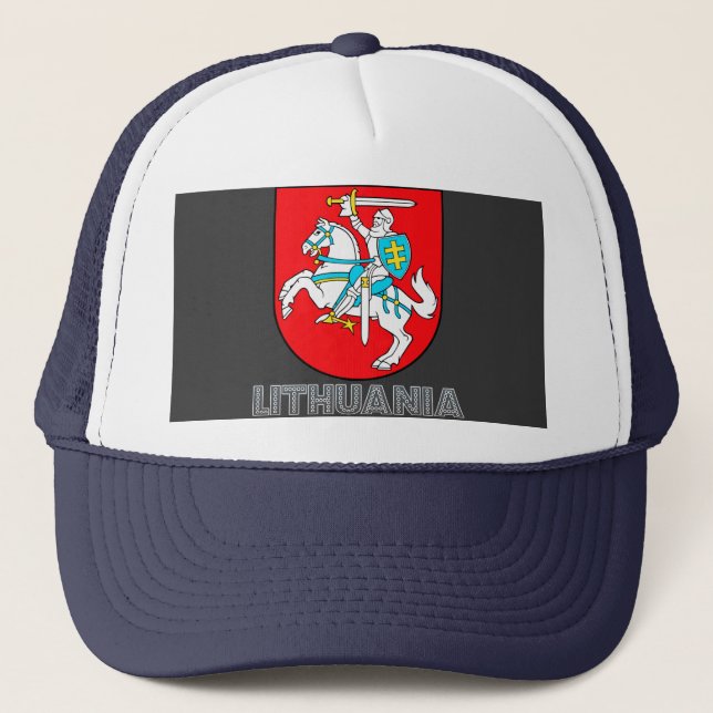 Gorra De Camionero Emblema lituano (Anverso)