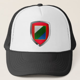 Gorra De Camionero Emblema metálico de Abruzzo