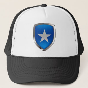 Gorra De Camionero Emblema metálico de Somalia