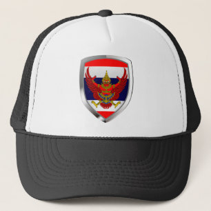 Gorra De Camionero Emblema metálico de Tailandia