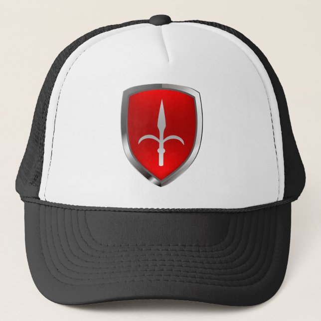Gorra De Camionero Emblema metálico de Trieste (Anverso)