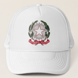 Gorra De Camionero Emblema nacional de Italia
