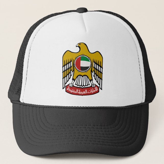 Gorra De Camionero Emblema nacional de United Arab Emirates (Anverso)