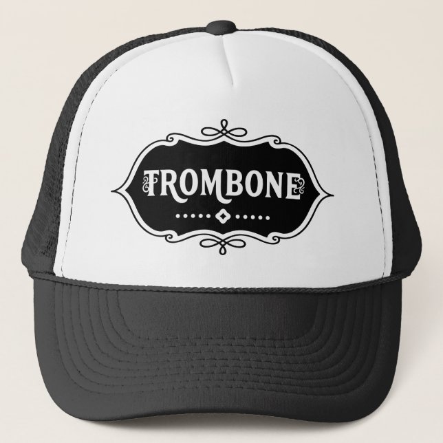 Gorra De Camionero Emblema trombónico (Anverso)