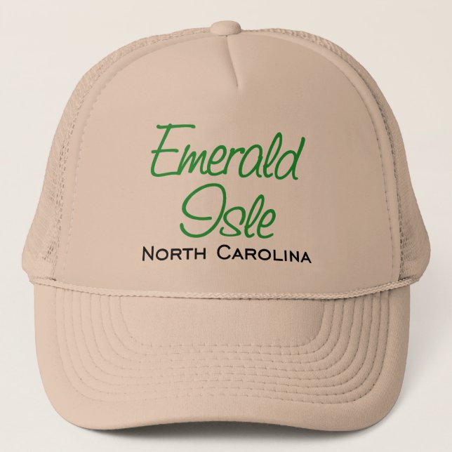 Gorra De Camionero Emerald Isle, NC (Anverso)