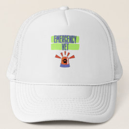 Gorra De Camionero Emergency Vet – Veterinary Emergency Design