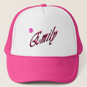 Gorra De Camionero Emily, nombre, logotipo,