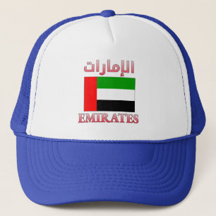 Gorra De Camionero Emiratos Árabes Unidos bandera de los Emiratos Ára