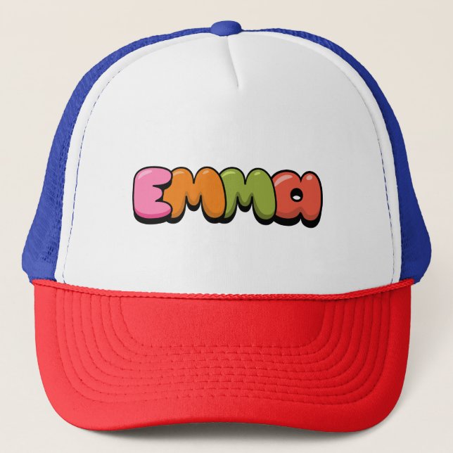 Gorra De Camionero Emma (Anverso)