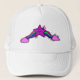 Gorra de camionero Emo Arcoíris Estrella