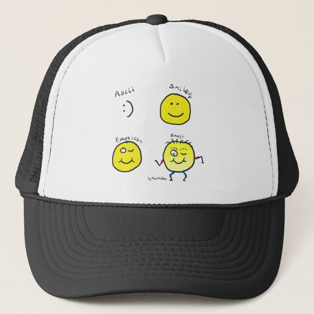 Gorra De Camionero Emoji (Anverso)