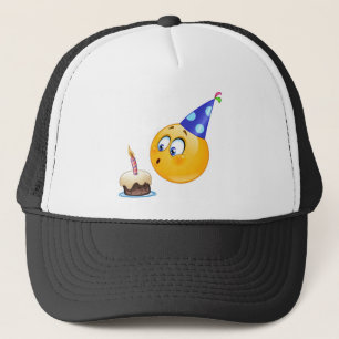Gorra De Camionero emoji de cumpleaños