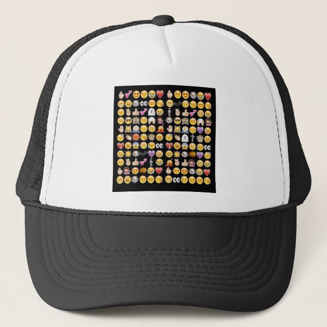 Gorra De Camionero emoji de halloween (Anverso)