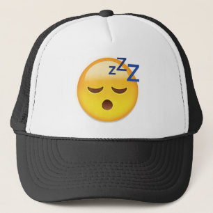 Gorra De Camionero Emoji de la cara el dormir