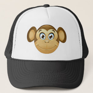 Gorra De Camionero emoji de mono