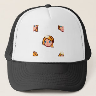 Gorra De Camionero emoji de princesa