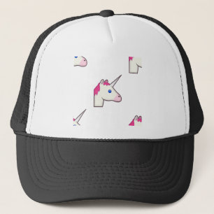 Gorra De Camionero emoji de unicornio