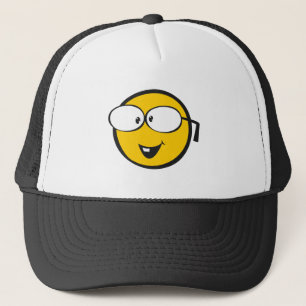 Gorra De Camionero Emoji del empollón