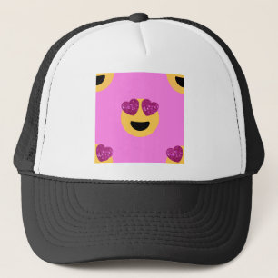 Gorra De Camionero emoji del ojo del corazón