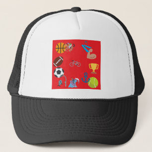 Gorra De Camionero emoji deportiva