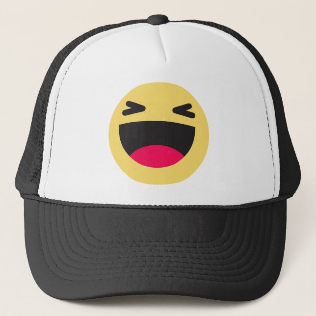 GORRA DE CAMIONERO EMOJI ENFRENTADA (Anverso)