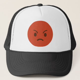 Gorra De Camionero Emoji enojada
