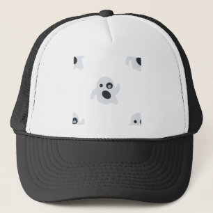 Gorra De Camionero emoji fantasma