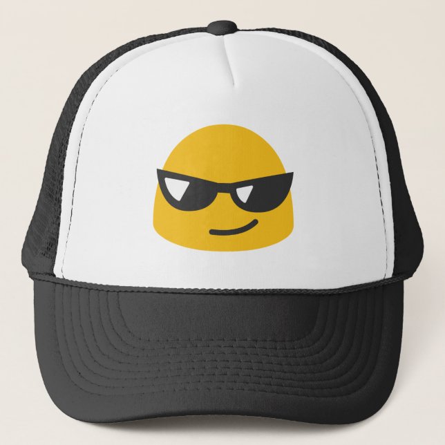 Gorra De Camionero Emoji fresca (Anverso)