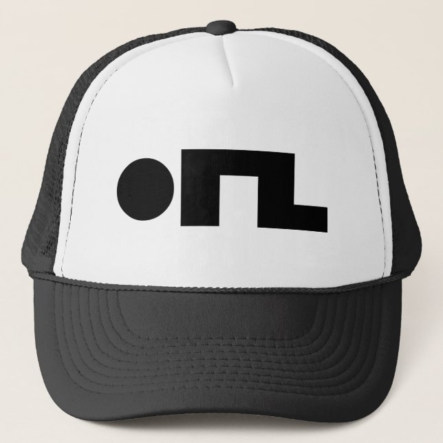 Gorra De Camionero EMOJI ORZ Emoticon Kaomoji (Anverso)