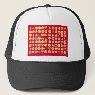 Gorra De Camionero emoji roja