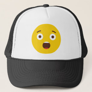 Gorra De Camionero Emoji sorprendida