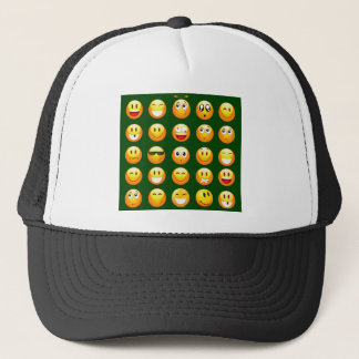 Gorra De Camionero emoji verde oscuro