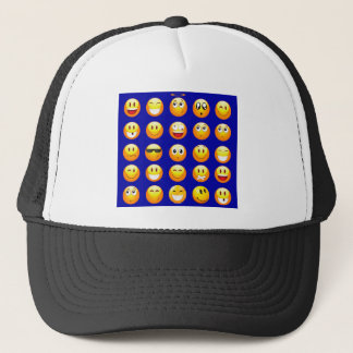 Gorra De Camionero emojis azul oscuro