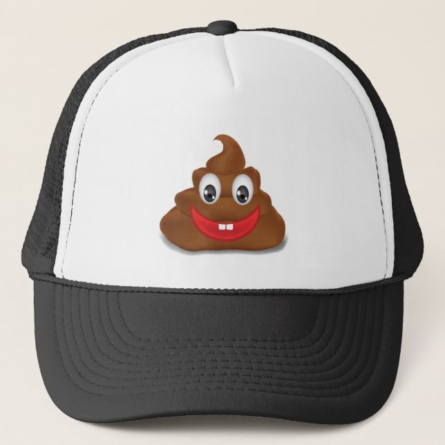 Gorra De Camionero emojis poo (Anverso)