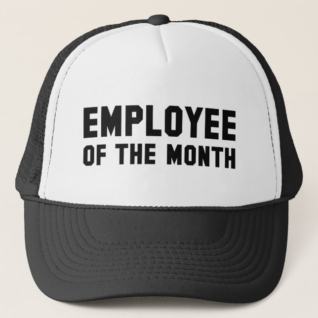 Gorra De Camionero Empleado Del Mes (Anverso)