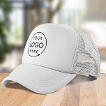 Gorra De Camionero Empleados de marca de la empresa con logotipo come<br><div class="desc">Una plantilla de negocio simple y personalizado en un estilo minimalista moderno que se puede actualizar fácilmente con el logotipo de su empresa. Si necesita ayuda para personalizar este producto,  por favor contáctenme con el botón de mensaje de abajo y estaré encantado de ayudarle.</div>