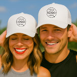 Gorra De Camionero Empleados de marca de la empresa con logotipo come<br><div class="desc">Una plantilla de negocio simple y personalizado en un estilo minimalista moderno que se puede actualizar fácilmente con el logotipo de su empresa. Si necesita ayuda para personalizar este producto,  por favor contáctenme con el botón de mensaje de abajo y estaré encantado de ayudarle.</div>