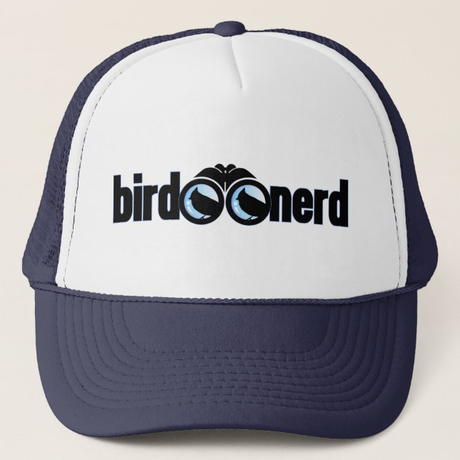 Gorra De Camionero Empollón del pájaro (Anverso)