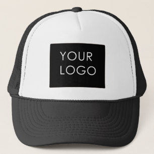 Gorra De Camionero Empresa de logotipos de personalizados Negra y Bla